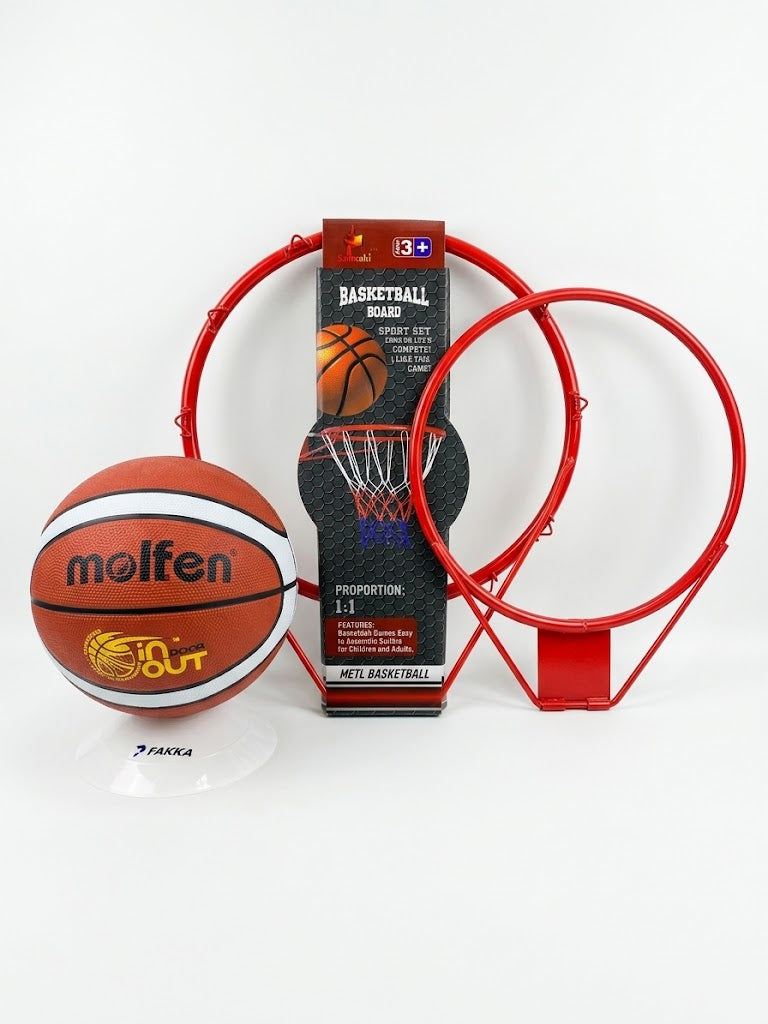 Pack de basketball cerceau + ballon